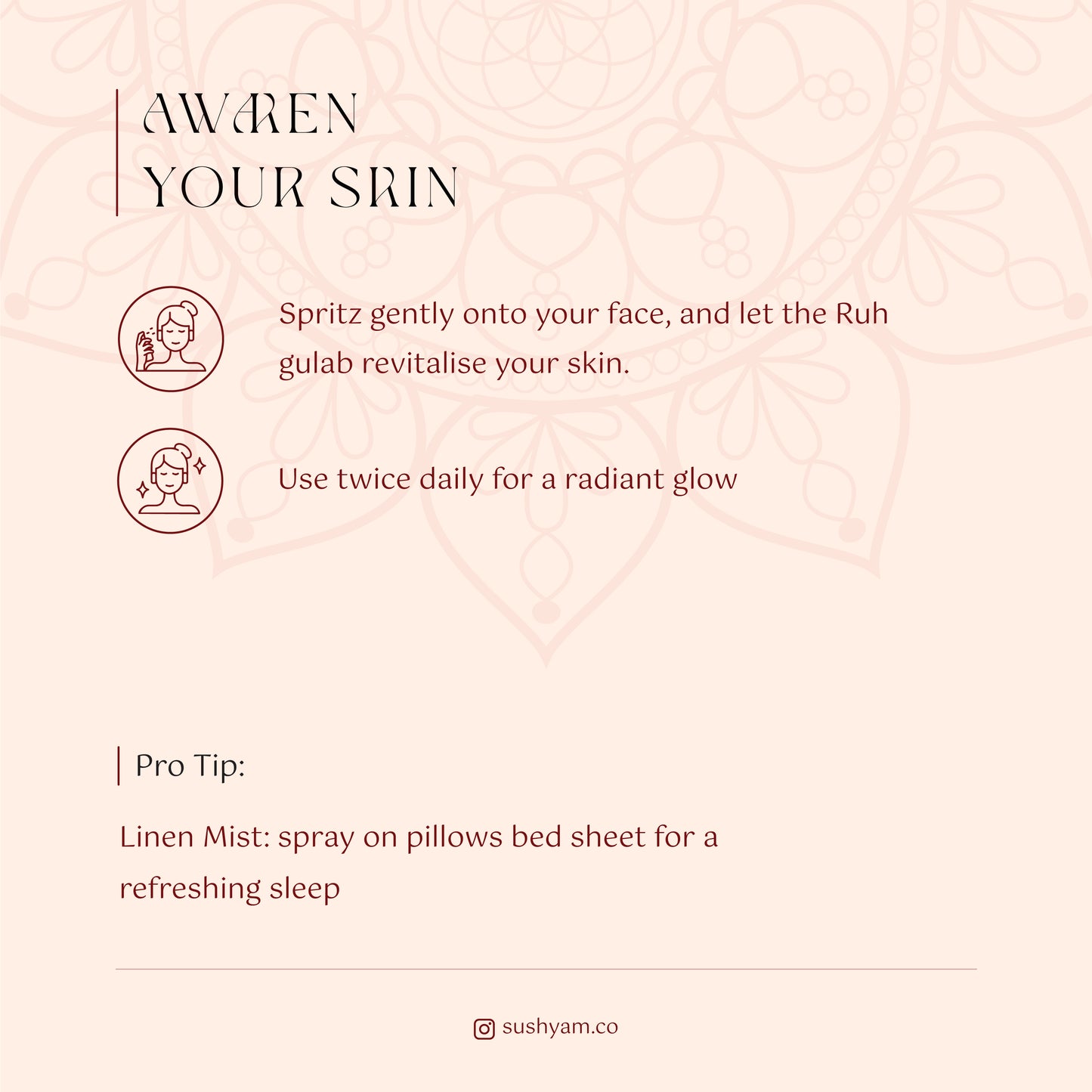 Rose Water Spray